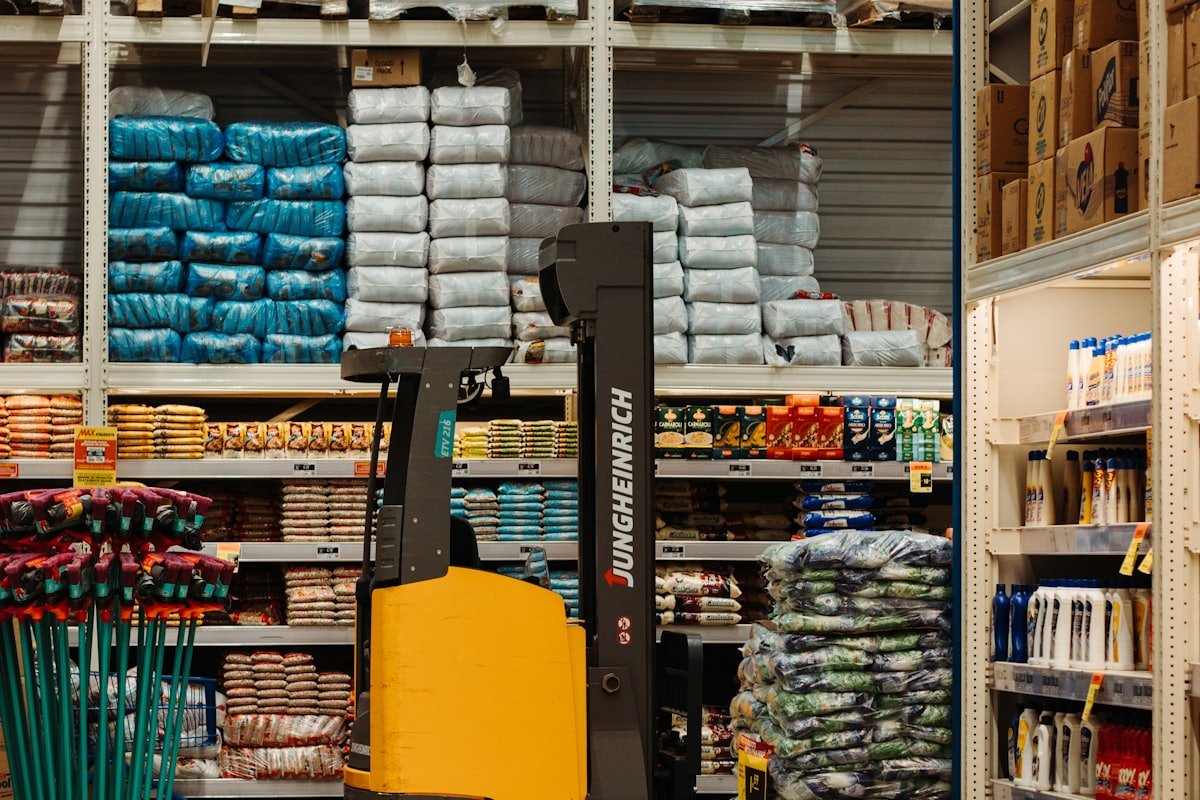 Grading facility shelving