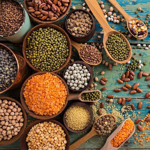 Red split lentils